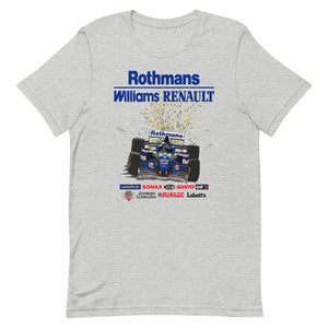 WILLIAMS FW18 - 1996 F1 SEASON (V2) - Short-Sleeve Unisex T-Shirt