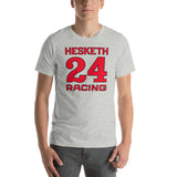 HESKETH RACING - 24 - JAMES HUNT - Short-Sleeve Unisex T-Shirt