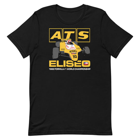 ATS D5 - ELISEO SALAZAR - 1982 F1 SEASON - Unisex t-shirt
