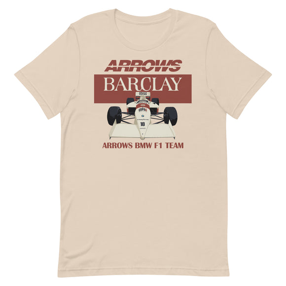 ARROWS A9 - 1986 F1 SEASON - Unisex t-shirt