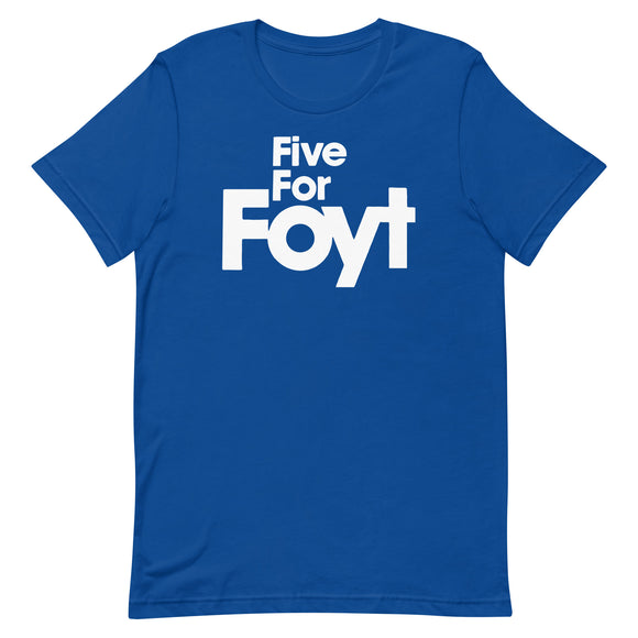 FIVE FOR FOYT - Unisex t-shirt