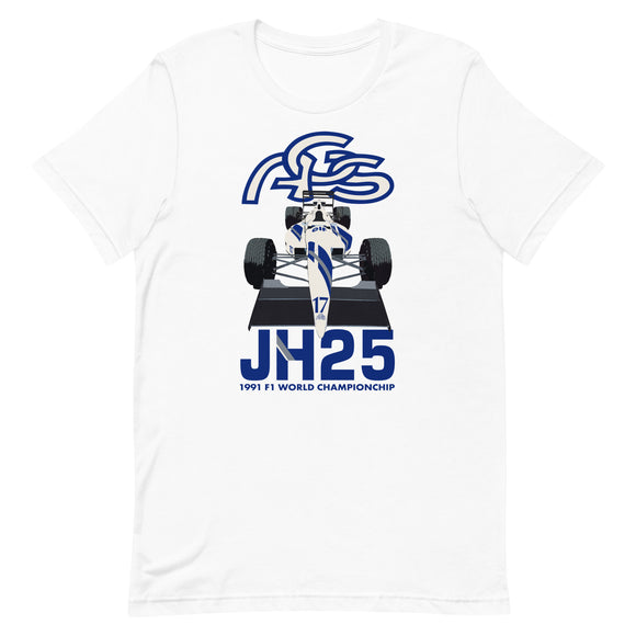 AGS JH25 - 1991 F1 SEASON - Unisex t-shirt