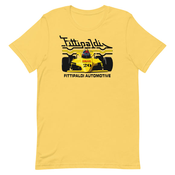 FITTIPALDI F8 - EMERSON FITTIPALDI - 1980 F1 SEASON - Unisex t-shirt