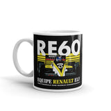 RENAULT RE60 - PATRICK TAMBAY - 1985 F1 SEASON - Mug