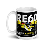 RENAULT RE60 - PATRICK TAMBAY - 1985 F1 SEASON - Mug